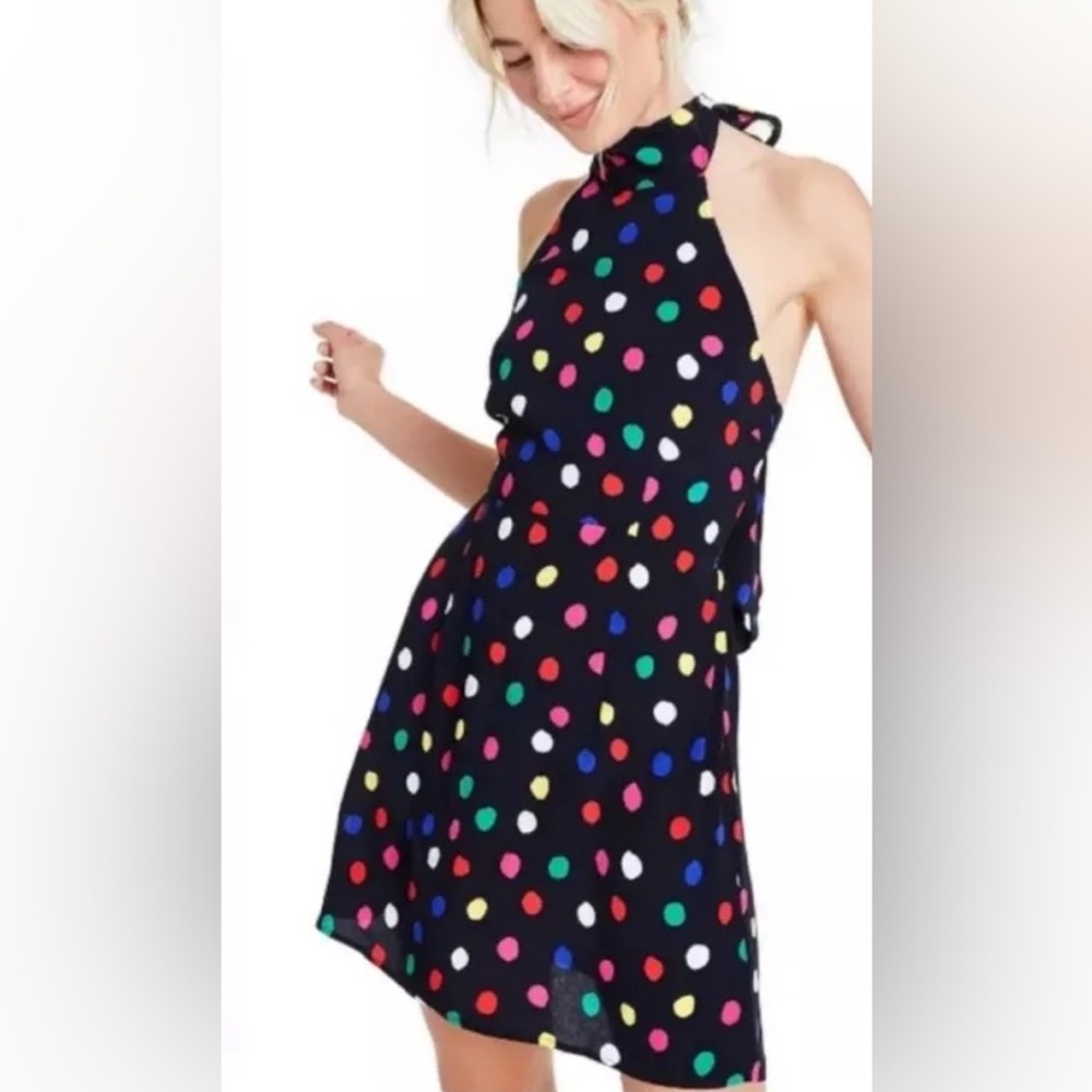 NWT Rixo x Target polka dot dress.